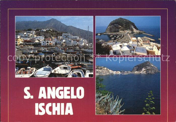 Ischia San Angelo Teilansichten Panorama