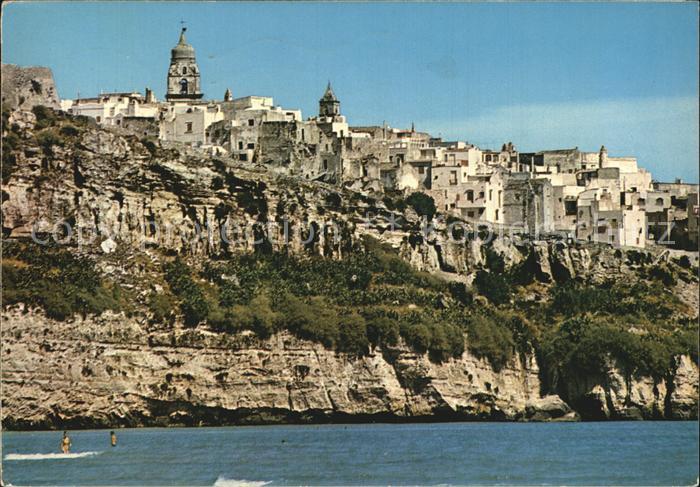 Vieste Foggia Scorcio della Citta Vecchia