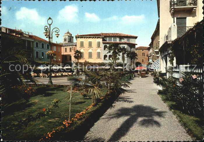 Sirmione Lago di Garda Carducci Platz