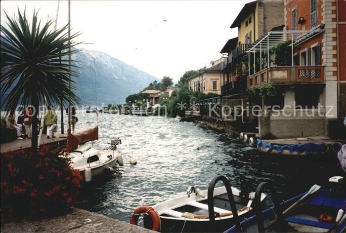 Motive Ufer See Boote Promenade Berge