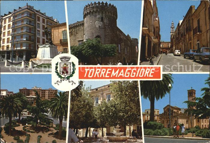 Foggia Torremaggiore Burg Stadtansichten