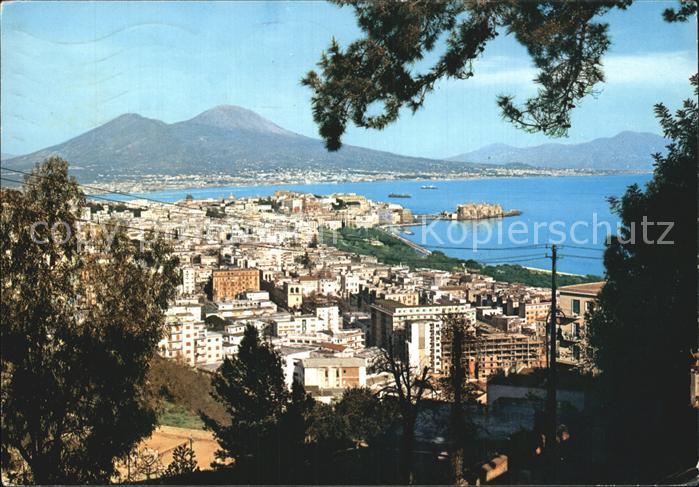 Napoli Neapel Panorama Via Orazio