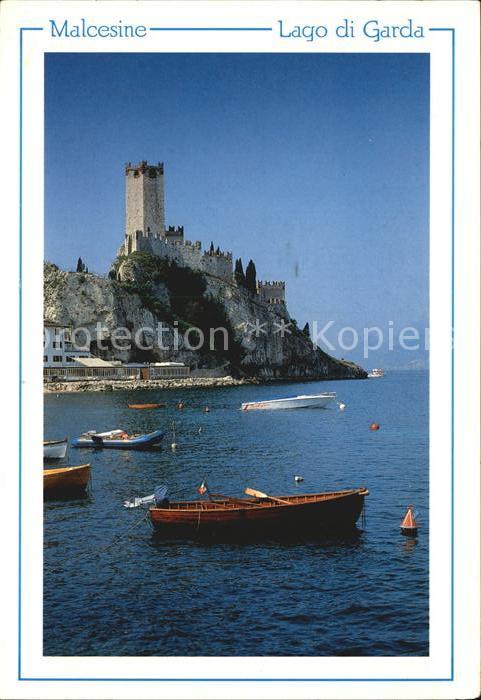 Malcesine Lago di Garda Schloss Scaligero