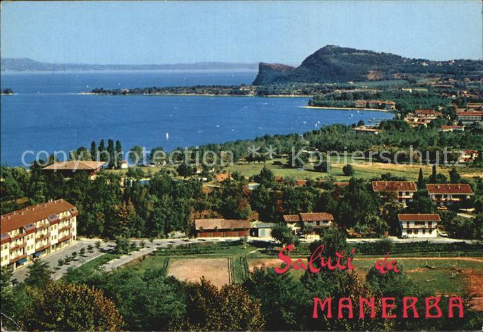 Manerba del Garda Golf von Pieve Berge von Manerba