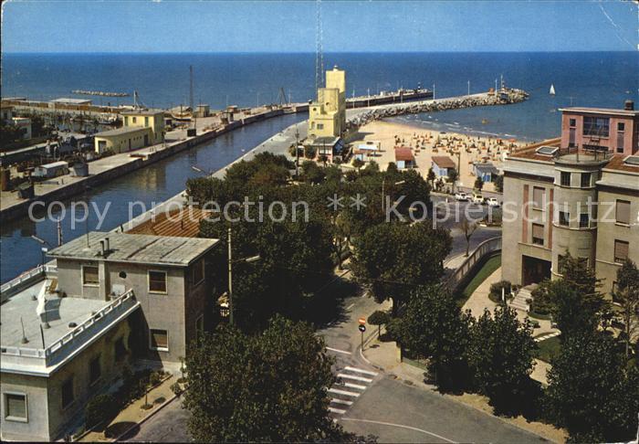 Senigallia Hafen Strand Stadtansicht