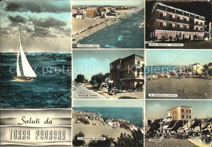Torre Pedrera Pension Olympia Hotel Graziella Tranquera Strand