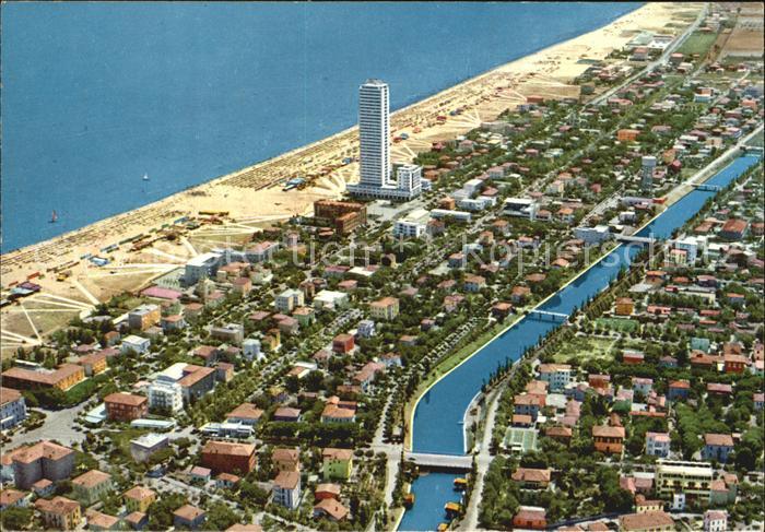 Cesenatico Riviera Adriatica Strand Panorama