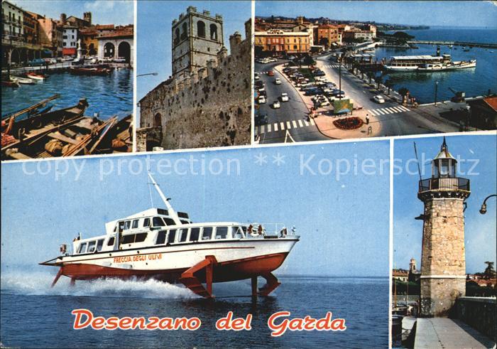 Desenzano Lago di Garda Leuchtturm Burg Alter Hafen
