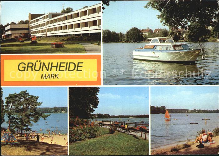 Gruenheide Mark Erholungsheim Werlsee Peetzsee