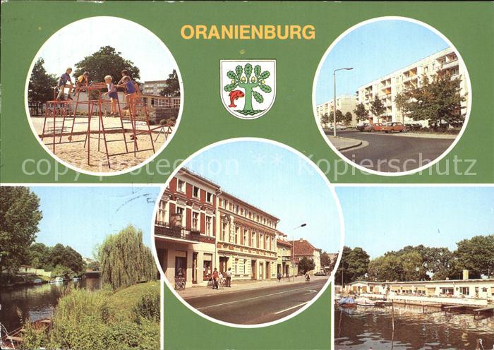 Oranienburg Partie an der Havel Strasse des Friedens Kinderkombinat