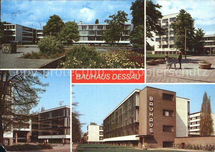 Dessau-Rosslau Bauhaus Atelierplatz Werkstattfl?gel Werkstattgeb?ude