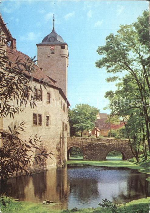 Kapellendorf Wasserburg Torturm Bruecke