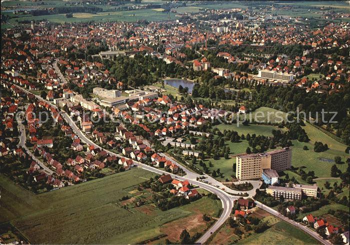 Bad Salzuflen Kurklinik Luftaufnahme