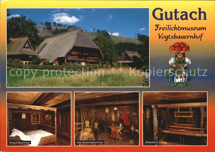 Gutach Breisgau Schwarzwaelder Freilichtmuseum Vogtsbauernhof