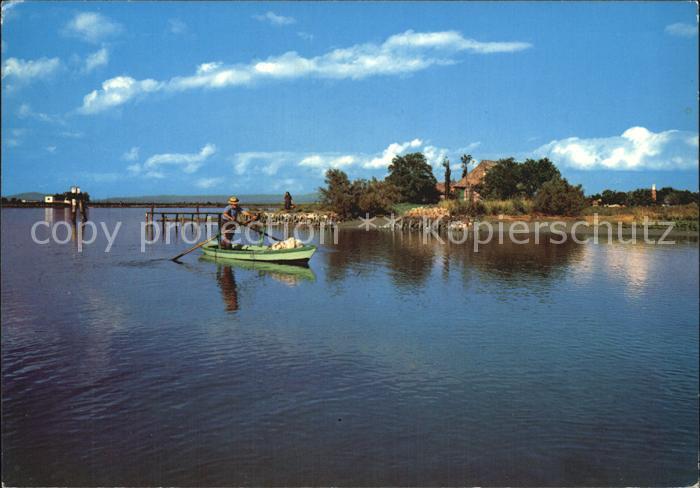 Motive Fischerhaeuser Primero Adriatischen Kueste Boot