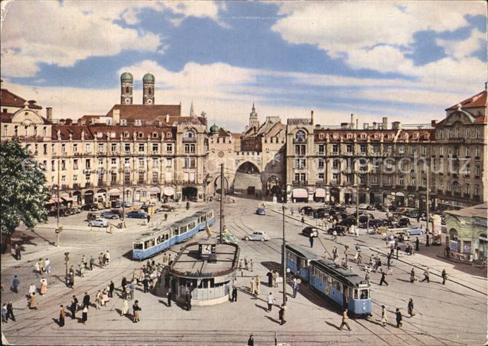 Muenchen Bayern Karlsplatz Rondell