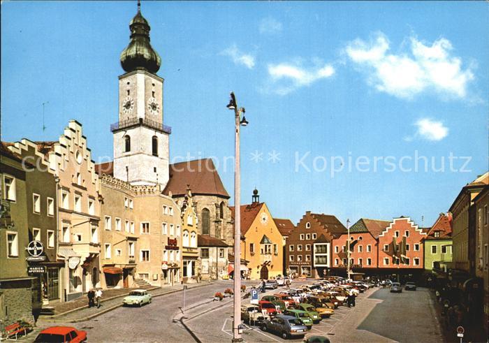 Cham Oberpfalz Bayerischer Wald Stadtplatz