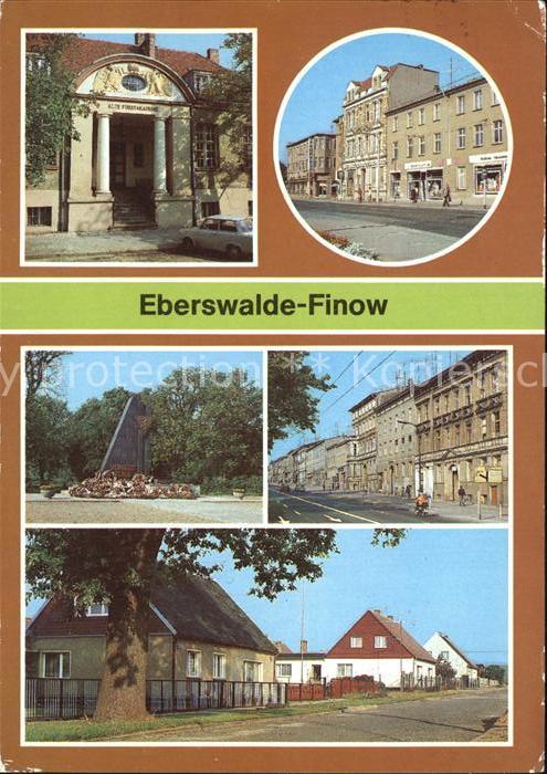 Eberswalde Finow Alte Forstakademie Denkmal antifaschistische Widerstandskaempfe