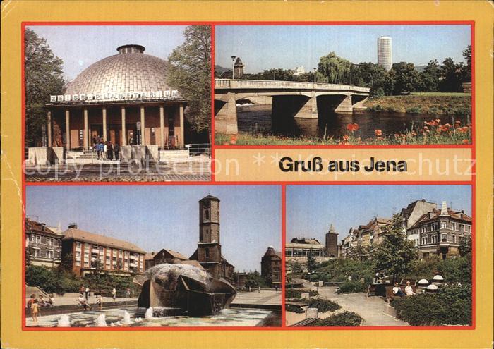 Jena Zeiss Planetarium Platz der Kosmonauten Paradiesbruecke