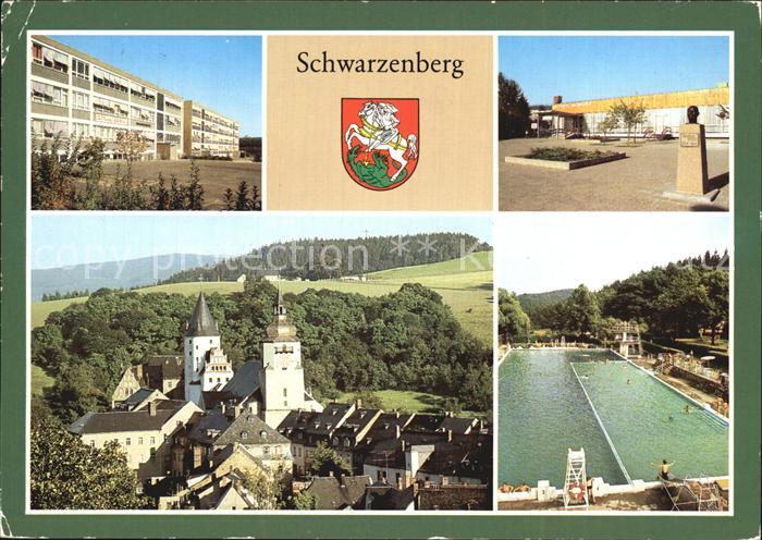 Schwarzenberg Erzgebirge Beimler Guenter Oberschule Altstadt Freibad Gaststaette