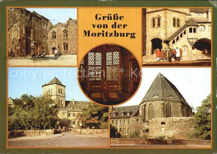 Halle Saale Moritzburg Innenhof Gerichtszimmer Kapelle