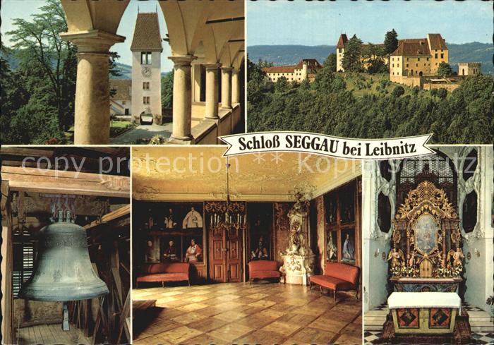 Leibnitz Schloss Seggau Schlosshof Bildungshaus Fuerstenzimmer Kapelle