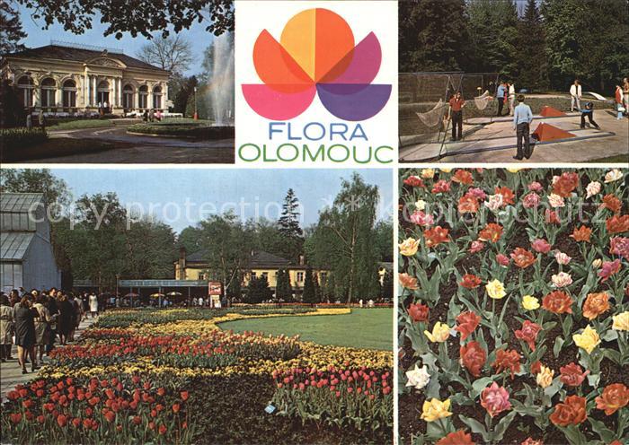 Olomouc Minigolfanlage Restaurant Flora Park
