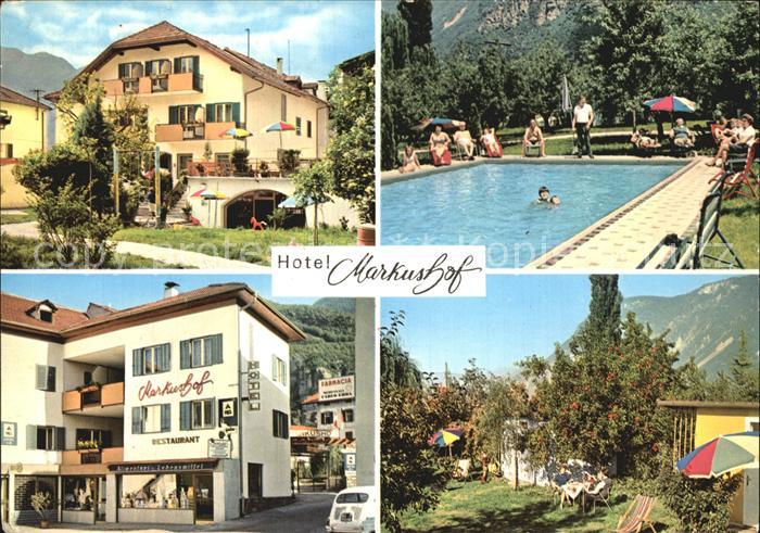 Bolzano Hotel Markushof Schwimmbad Camping