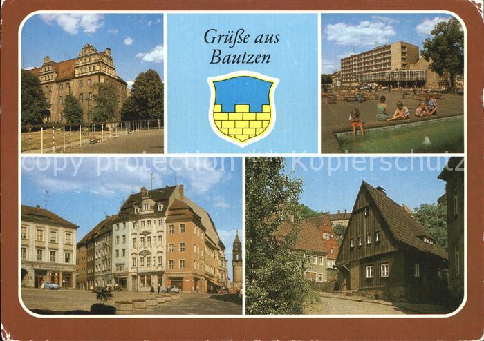 Bautzen Sachsen Ortenburg Hotel Lubin Hexenh?uschen Hauptmarkt