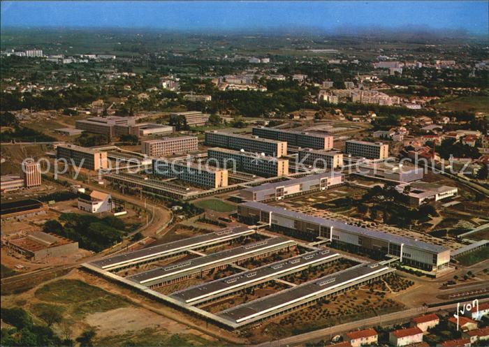 Montpellier Herault Stadtansicht Luftbild