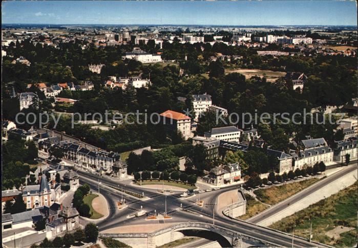 Tours Indre-et-Loire ssaint Sympohorien Sankt Gregoire Klinik Luftbild
