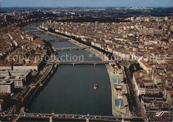 Lyon France Luftbild