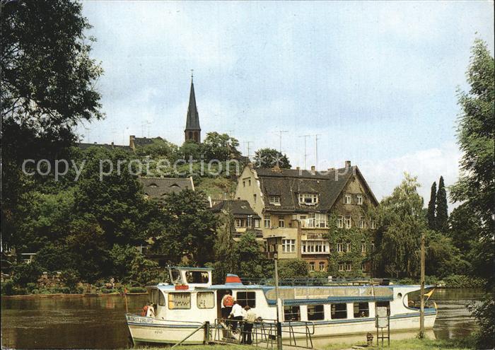 Halle Saale Anlegestelle Weisse Flotte
