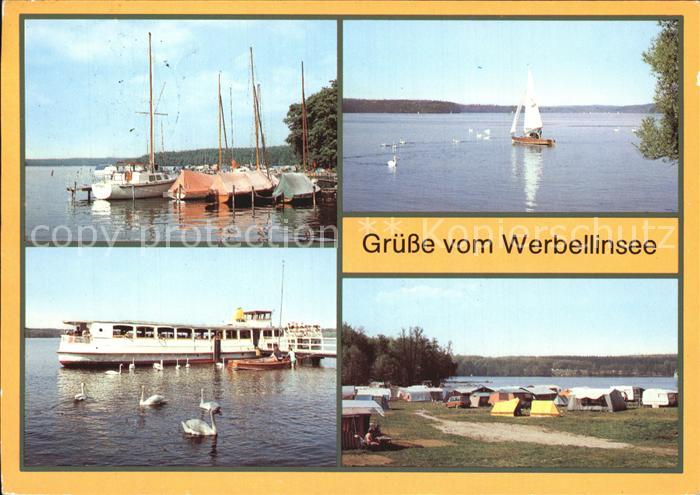 Altenhof Eberswalde Werbellinsee MS Altwarp Bootshafen Zeltplatz
