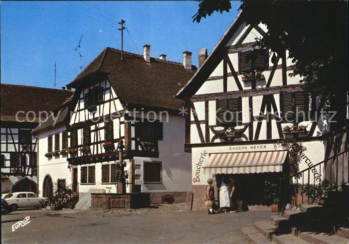 Saint-Hippolyte Haut-Rhin Fachwerkhäuser