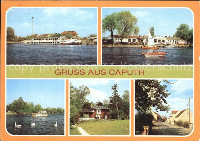 Caputh Dampferanlegestelle Motorjacht Havelland Einsteinhaus