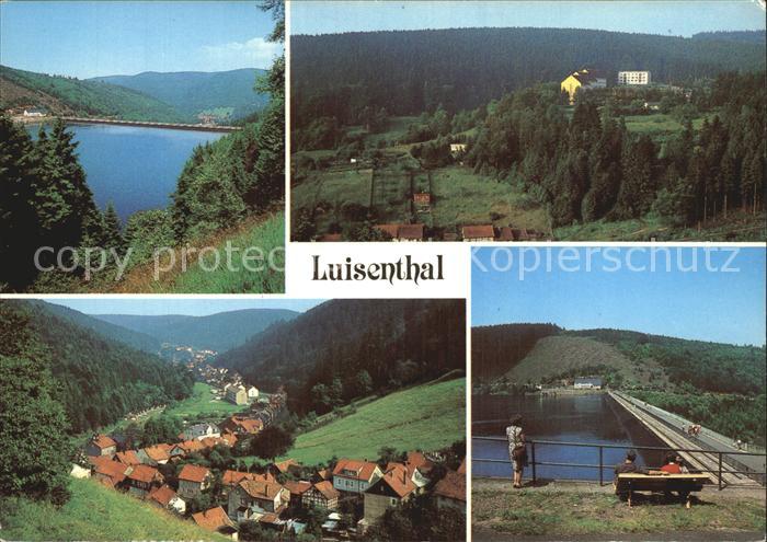 Luisenthal Ohratalsperre FDGB Erholungsheim Adolf Deter Ortsansicht