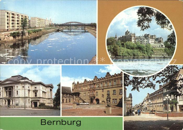 Bernburg Saale Saalepartie Schloss Langes Haus Schlosshof