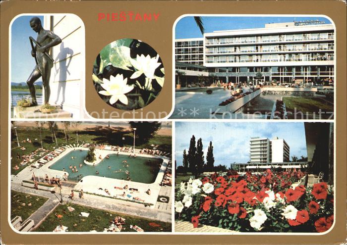 Piestany Schwimmbad Statue Napoleonbad