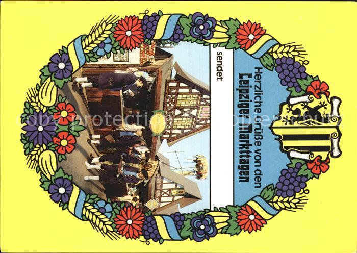 LEIPZIG Sachsen Leipziger Markttage Trachtengruppe