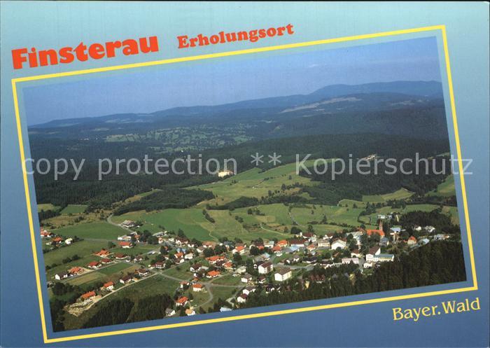 Finsterau Bayerischer Wald Fliegeraufnahme