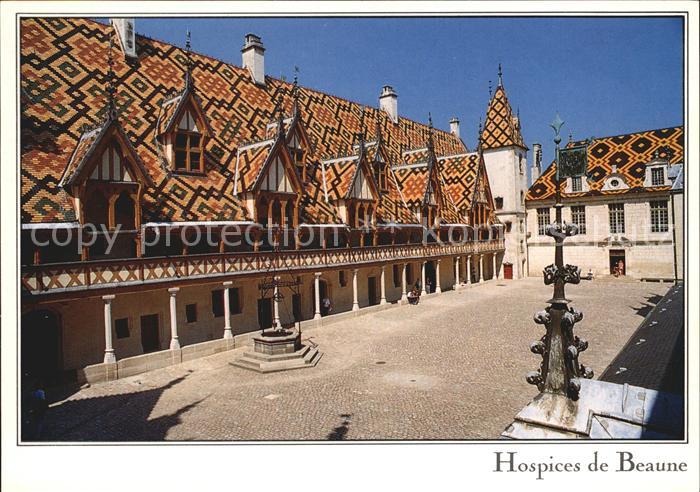 Beaune Cote d Or Burgund L Hotel dieu de Beaune