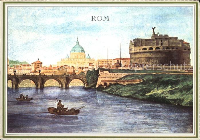 Rom Roma Engelsburg und Tiber