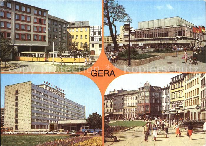 Gera Leumnitzer Tor Haus der Kultur Interhotel