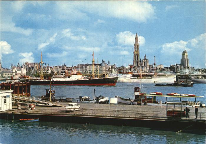 Antwerpen Anvers Der Hafen
