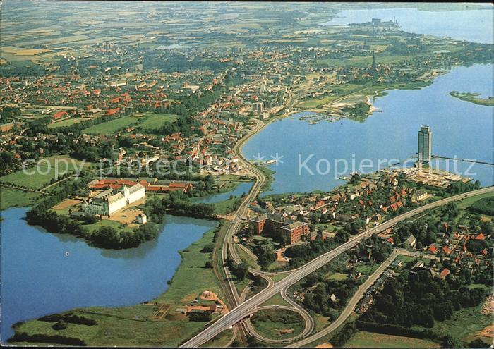 Schleswig Schlei Fliegeraufnahme