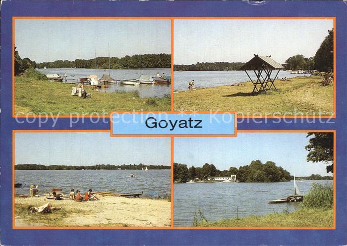 Goyatz Badestelle am See