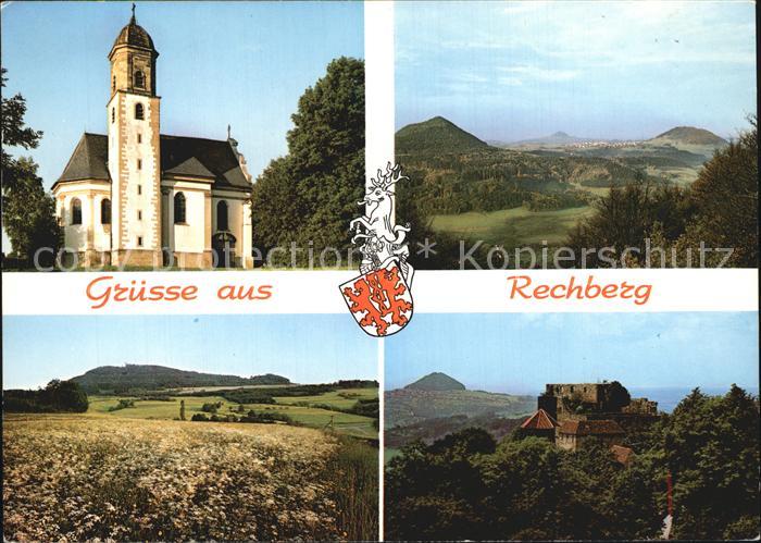 Rechberg Schwaebisch Gmuend Wallfahrtskirche Hochrechenberg Kaiserberge Burg