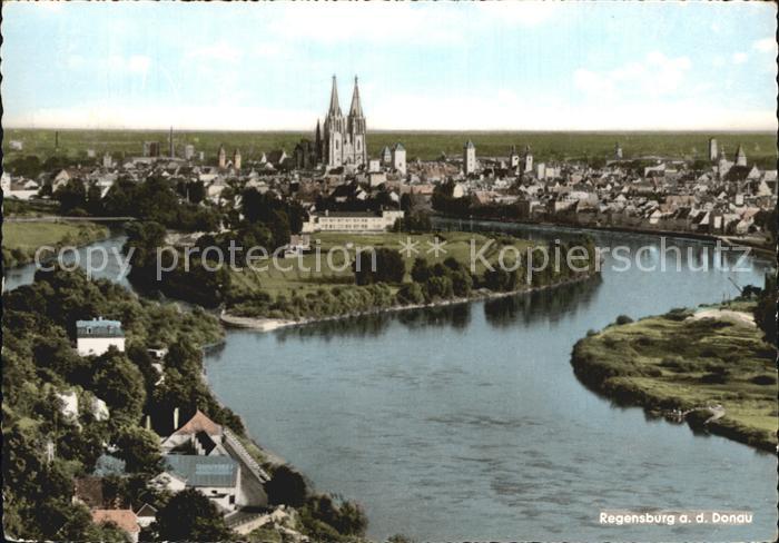 REGENSBURG Bayern Teilansicht