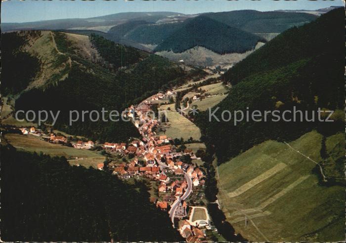 Sieber Herzberg am Harz Osterode Niedersachsen Fliegeraufnahme